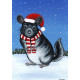 Christmas Card -  Chinchilla Christmas Card -  Chinchilla