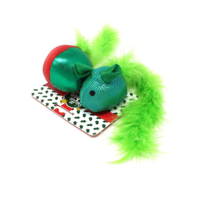 Festive Feathers - cat toy Festive Feathers - cat toy
