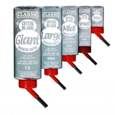 Water Bottle - Classic Crystal Deluxe Water Bottle - Classic Crystal Deluxe