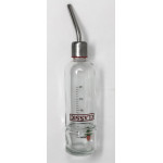 Water Bottle - Glass - bottle with spout - no spring clip