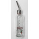 Water Bottle - Glass - bottle with spout - no spring clip