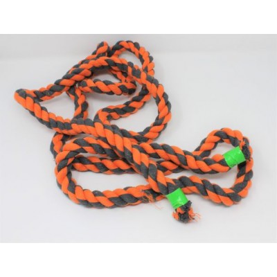 Rope - Orange and Black 25mm