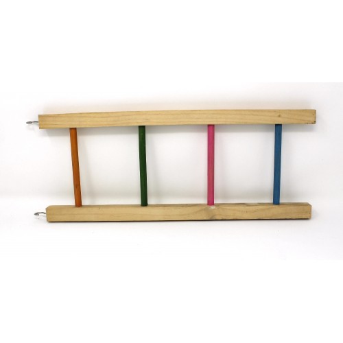 Wooden Ladder - pastel rungs