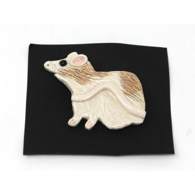 Rat Brooch