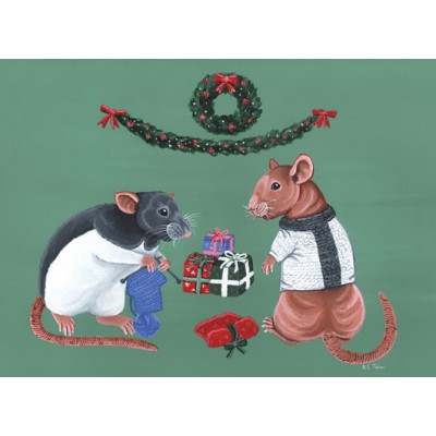 Christmas Card - Knitted Jumper Christmas Card - Knitted Jumper