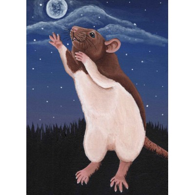 Reach For The Moon (moon on left)