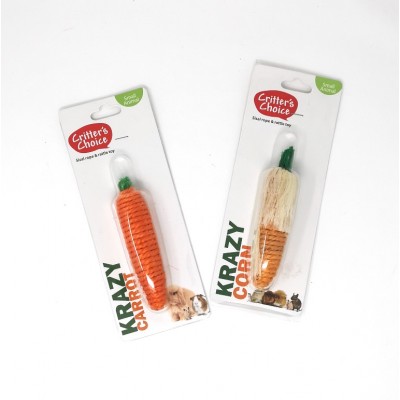 Krazy Floor Toy - Carrot or Corn Krazy Floor Toy - Carrot or Corn