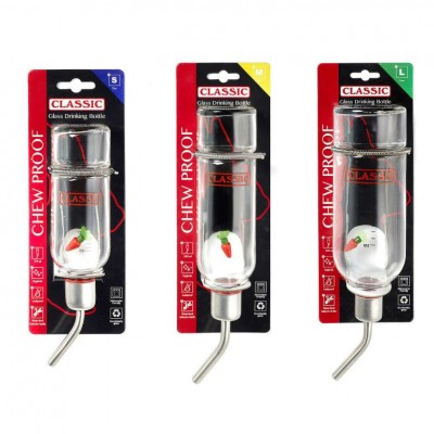 Water Bottle - Glass Water Bottle - Glass