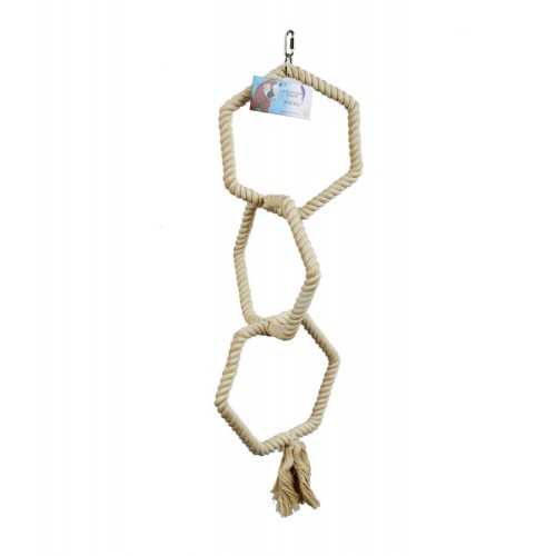 Rope Ring Swing - Hexagon
