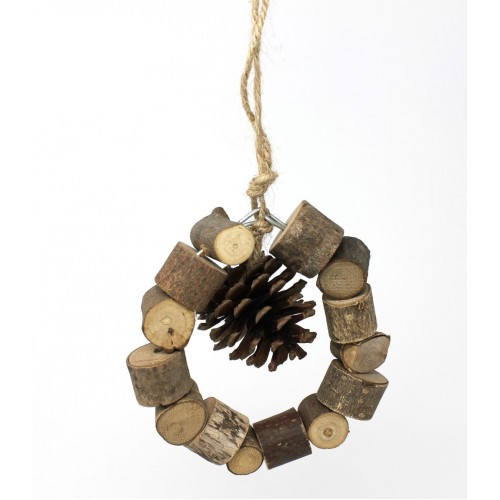 Pine Cone Wreath