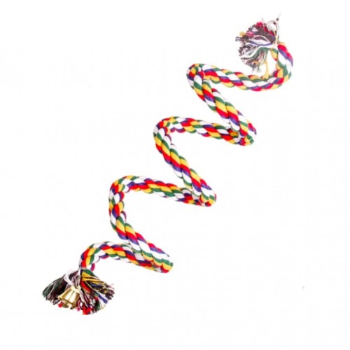 Rope Spiral Perch - coloured (small) Rope Spiral Perch - coloured (small)