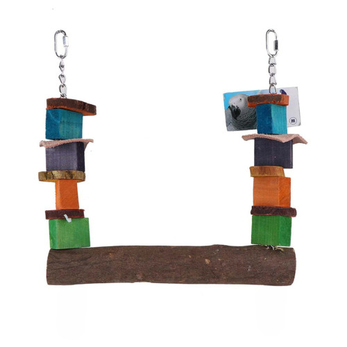 Swing Perch with Wooden Blocks Swing Perch with Wooden Blocks