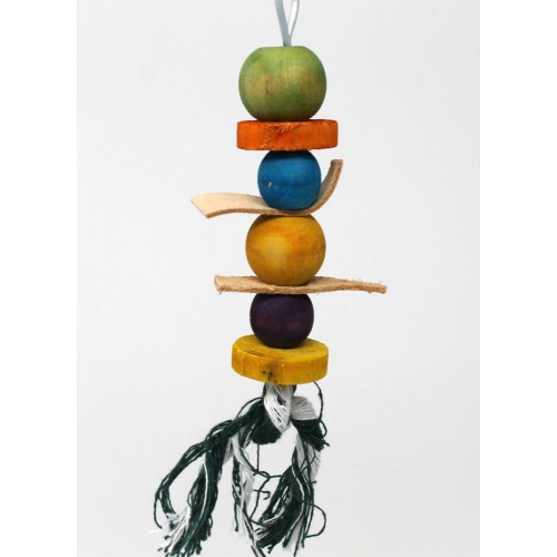 Wood and Leather Mini Chew