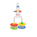 Tube Forager with Plastic Treat Cups - Treat Toy
