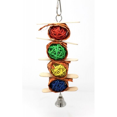 Vine Ball Chewie with wafers - hanging toy