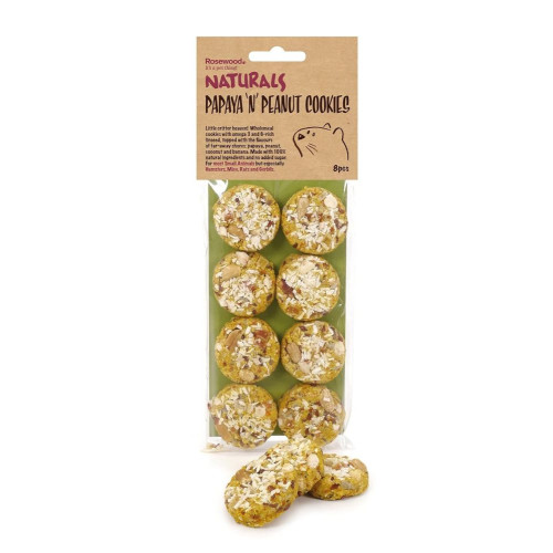 Papaya and Peanut Cookies
