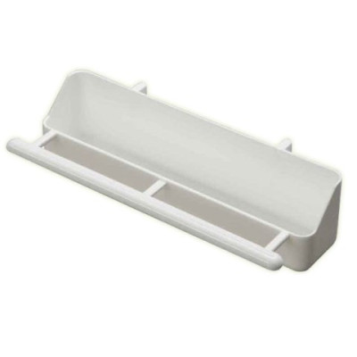 Plastic Trough - with feeding perch Plastic Trough - with feeding perch